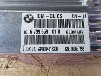 BMW ICM Integrated Chassis Management Control Module ABS DSC ECU 34526799659 F10 528i 535i 550i4